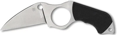 Spyderco Swick 5 Large 2.73" Fixed Plain Edge LC200N Pocket Knife FB14P5 - Image 1 of 4