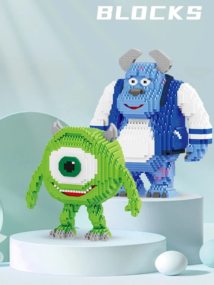 Mini Ladrillos Animales Figura Animales Animales Animales Animales Animales Animales Animales Animados Juguetes Monstruos Universitarios Foto 1 de 4