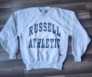 RUSSELL ATHLETIC VINTAGE 90S CREWNECK SWEATSHIRT YOUTH XL RARE NEW WITH TAGS USA - Picture 1 of 9