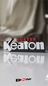 BUSTER KEATON logo display Beena Studio - Imagen 1 de 3
