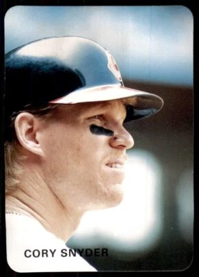 1986 Rob Broder Cory Snyder Baseball Cards #30 Foto 1 de 2