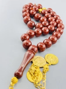 NEW German Miscky Bakelite Prayer Beads 13.50gr.   مسكي جديد خراطه يدوي - Bild 1 von 12