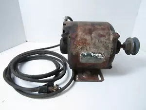 Vintage Wards Electric Motor Model A4050 horsepower 110 Volt 1720 RPM Untested - Picture 1 of 14