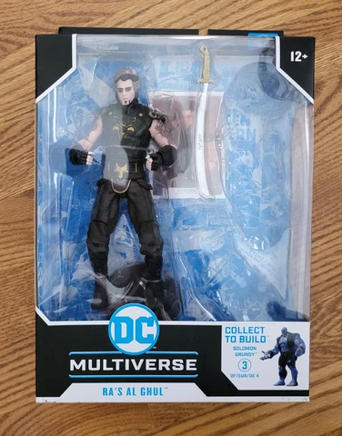 McFarlane DC Multiverse Ra's Al Ghul Batman Arkham City New Loose No Grundy BAF Cover