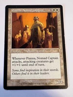 MTG Magic The Gathering Odyssey Pianna, Nomad Captain  Rare LP - Image 1 of 2