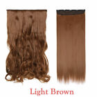 Thick Clip in Hair Extensions 3/4 Full Head As remy Human Hair Straight Curly US