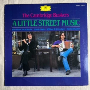 THE CAMBRIDGE BUSKERS A Little Street Music 1981 LP Deutsche Grammophon - VG+ - Picture 1 of 4