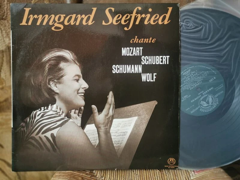 SCHUBERT SCHUMANN MOZART WOLF Lieder   Seefried Klien / La Guilde mono LP exc - Photo 1/1