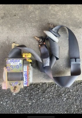 Cinto de segurança dianteiro Honda Accord lado do motorista 2003 2004 2005 2006-2007-cor cinza - Imagem 1 de 4