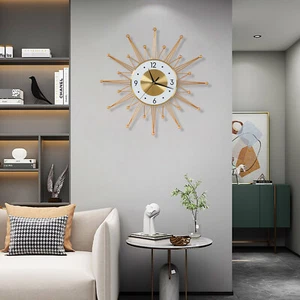 Wall Clock for Living Room Decor, Decorative Wall Clock, Large Wall Clock - Picture 1 of 21