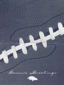 Baltimore Ravens Christmas Xmas Card - Picture 1 of 2