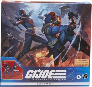 G.I. Joe Classified Blue Ninjas Action Figure Set - Picture 1 of 6