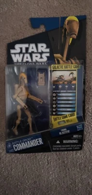 NUEVO: 2010 "CW22" Star Wars: The Clone Wars-BATTLE DROID COMMANDER 3.75” figura Foto 1 de 4