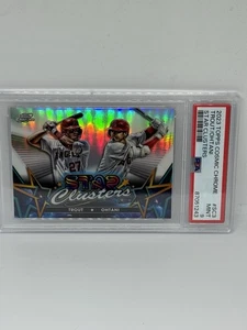 2023 Topps Chrome Cosmic Mike Trout Shohei Ohtani Star Clusters #SC3 PSA 9 - Picture 1 of 3