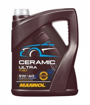 Aceite de motor MANNOL Ceramic Ultra 5 litros 5W-40 226.5 229.3 229.5 502 00 aceite - Imagen 1 de 4