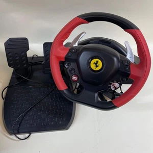 Thrustmaster Ferrari 458 Spider Racing Wheel Black/Red For Xbox Series S - Picture 1 of 11