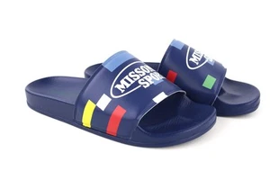 Sandalias ACBC X MISSONI SHMISPSP Piscina Slide Pixel Hombres UE 42 Azul Marino Suela de Goma Logo - Imagen 1 de 14