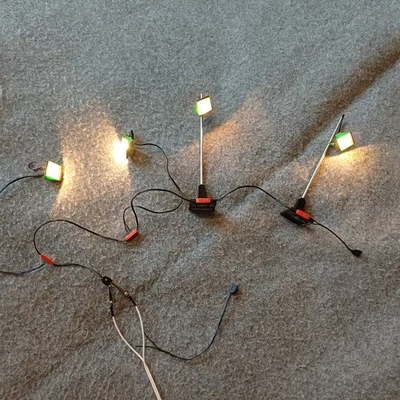 Luces de pista y pozo Scalextric Tri-Ang A239. Coche Ranura Vintage. En caja.  - Imagen 1 de 4