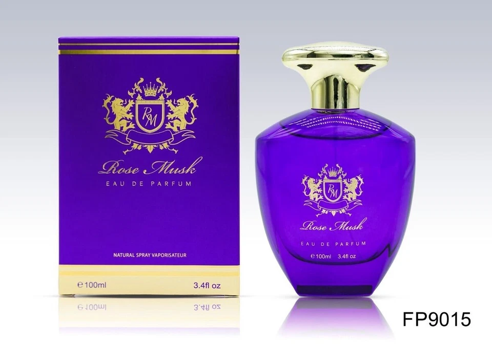 ROSE MUSK Women's Perfume Musk Eau de Parfum Spray Women Fragrance EDP for her 100ml