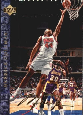 1994 Upper Deck EE. UU. #5 Derrick Coleman The Jordan Report BSK Foto 1 de 2