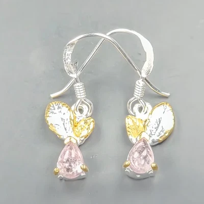 Pendientes Joyería Turmalina Natural Plata de Ley 925/E128831 Foto 1 de 4