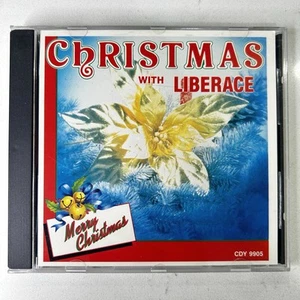 Christmas with Liberace CD Holiday Piano Classics Merry Christmas Album - Picture 1 of 5