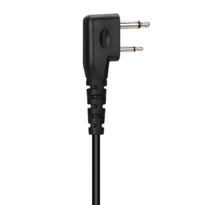 K Head 120cm Walkie Talkie HD Headset Noise Reduction Intercom Earphone Black FY - Zdjęcie 1 z 11