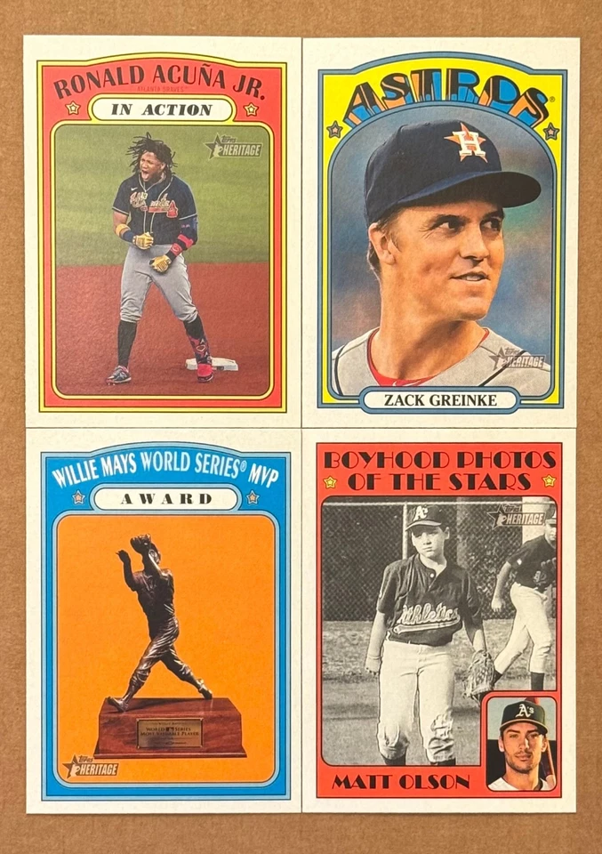 2021 Topps Heritage - BASE 251-500 SHORT PRINT - You Pick / Complete Your Set - Image 1 of 1