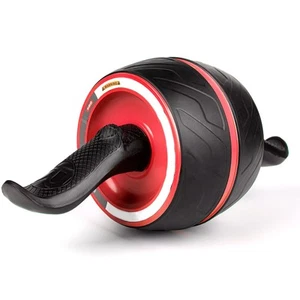 Ab Roller Wheel with Knee Pad Mat,Automatic Rebound Abdominal Wheel Abs Worko... - Picture 1 of 9