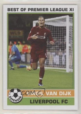 2018-19 Topps On Demand Premier League '77 Footballer Best of XI Virgil Van Dijk - Image 1 of 2