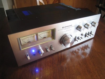 Amplificador integrado estéreo Kenwood KA-9100 DC restaurado y actualizado Foto 1 de 4