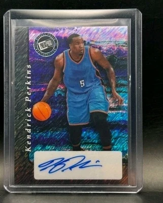 2024-Leaf Press Pass- Kendrick Perkins- 1/1 Autograph Card - Image 1 of 2