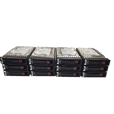 (LOT 12) HP 653948-001 2TB SAS 6G 7.2K LFF SC MDL HDD Hard Drive w/ Tray MV 3.5 - Image 1 of 2