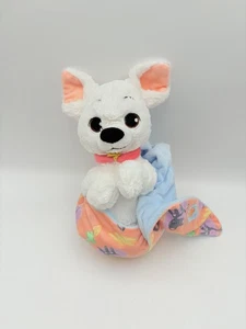 Disney Babys Bolt Plüsch Welpe Hund Swaddle Lovey Stofftier Fäustlinge rosa 11 Zoll - Bild 1 von 9