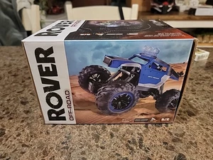 RC ROVER OFF-ROAD Climbing Truck Blue/Orange. New In Box - Picture 1 of 3