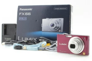 [Near MINT In Box] Panasonic Lumix DMC-FX66 Violet Digital Camera From JAPAN - Picture 1 of 12