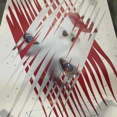 JAMES ROSENQUIST Original SARAJEVO XIV JOGOS OLÍMPICOS DE INVERNO 1984 Litografia GELO - Imagem 1 de 4