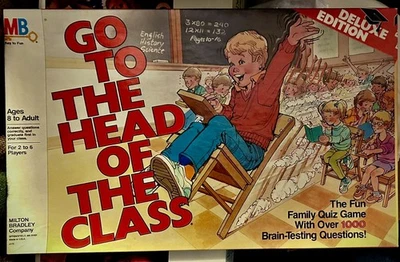 GO TO THE HEAD OF THE CLASS - MILTON BRADLEY 4175 DELUXE ANNIV. EDITION -VINTAGE - Image 1 of 2