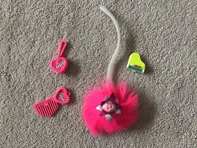 My Precious Puffs Music Puff 1987 completo con todos los accesorios juguete único dueño años 80 Foto 1 de 4