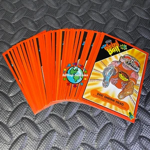 WEIRD BALL 38/42-CARD *PARTIAL* SET 1986 MEL APPEL, HONG KONG garbage pail kids - Picture 1 of 2