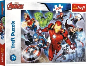 Avengers Puzzle 200 Pezzi Bambini Marvel Iron Man Hulk Captain America Thor - Foto 1 di 8