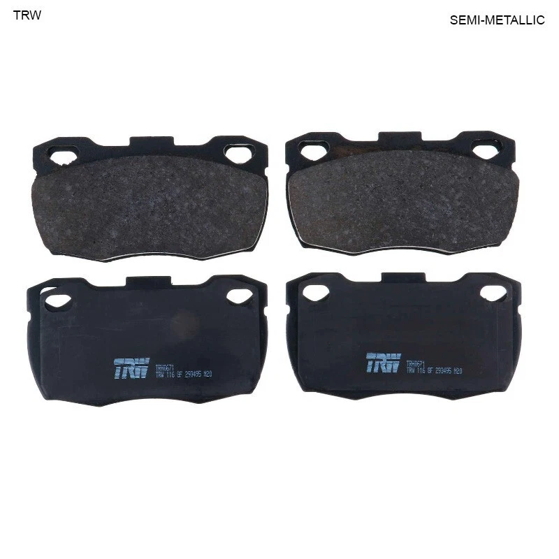 JUEGO PASTILLAS FRENO DELANTERO LAND ROVER "SEMIMETÁLICO" DEFENDER 110 130 SFP000260 TRW Foto 1 de 1
