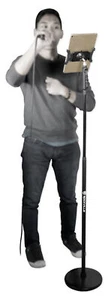 Soporte de música karaoke Rockville para iPad/iPhone/Android/Tablet Youtube con base redonda - Imagen 1 de 10