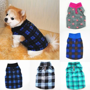 Pet Clothes Small Dog Cat Fleece Sweater Chihuahua Fleece T-shirt Coat Jackets〕□ - Picture 1 of 16
