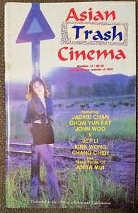 Asian Trash Cinema #12, 1996. Jackie Chan, John Woo, Chow Yun-Fat. New cond. - Foto 1 di 1
