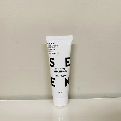 SEEN Skin-Caring Shampoo, Fragrance Free MINI 1oz 30ml New w/o Box - Image 1 of 2