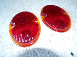 1931-32 Chevy tail light lenses    Q-2 - Picture 1 of 2