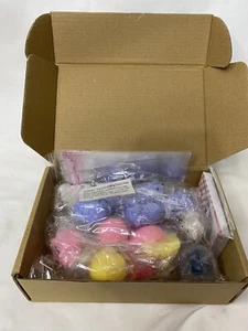 NEW 24Pcs Mochi Squishies Toys for Kids Party Favors Mini w/Gift Cards - Picture 1 of 10