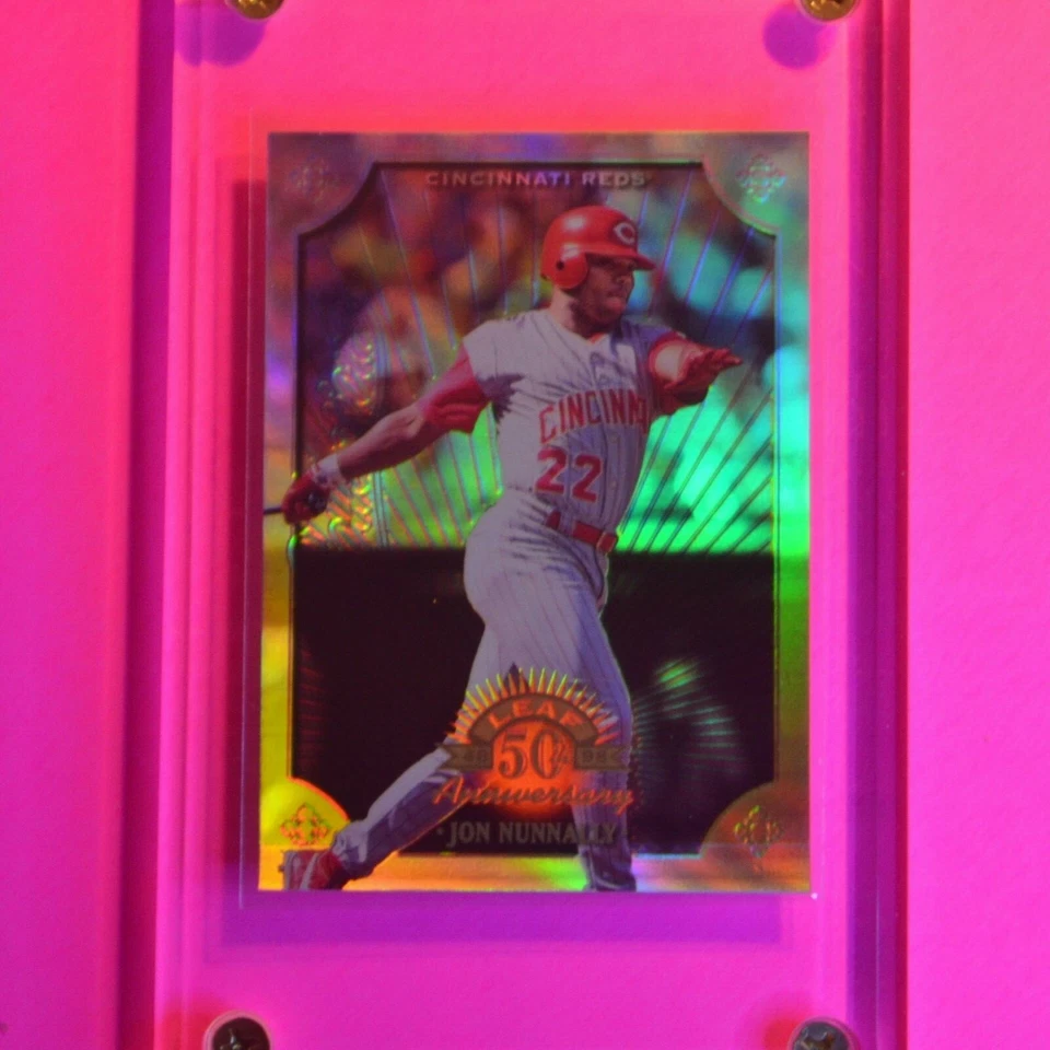 1998 Donruss PRIZED Collections, LEAF SP #227 Jon Nunnally /400 refractor MT - Image 1 of 1