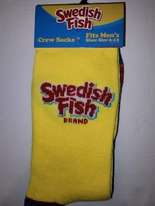 New Swedish Fish Socks  - Picture 1 of 3